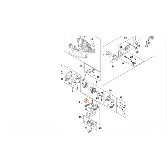 STIHL  Moduł elektroniczny HA04 430 1400